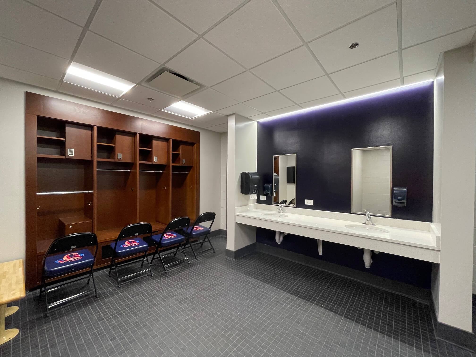 Financial Ballpark Locker Room Renovation Birken Construction Inc