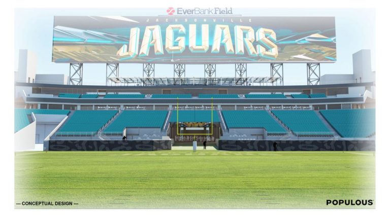 Jaguars South End Zone Improvements